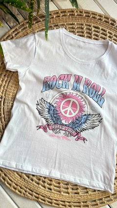 REMERAS ESTAMPADAS PROMO! ALGODÓN / COLOR BLANCO (22 MODELOS / TALLE UNICO)