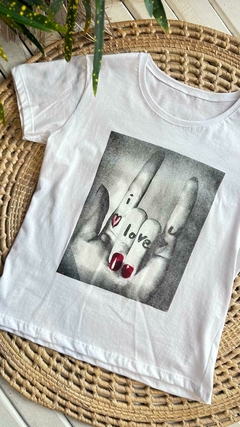 REMERAS ESTAMPADAS PROMO! ALGODÓN / COLOR BLANCO (22 MODELOS / TALLE UNICO) - Cuenta Conmigo Santa Fe