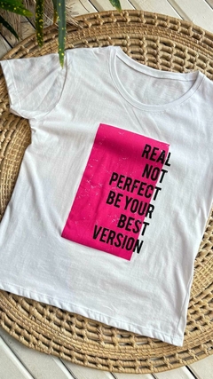 REMERAS ESTAMPADAS PROMO! ALGODÓN / COLOR BLANCO (22 MODELOS / TALLE UNICO) - tienda online