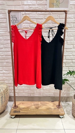 VESTIDO REGINA- TELA CEY (2 COLORES / TALLE ÚNICO)