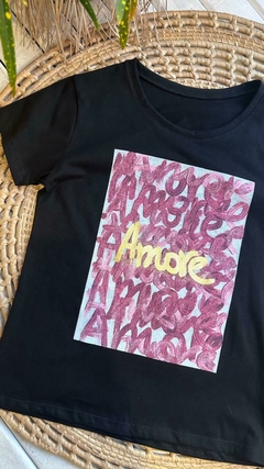 REMERAS DE ALGODÓN CON BRILLOS- 3 COLORES (11 MODELOS / TALLE ÚNICO) en internet
