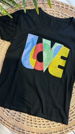 REMERAS DE ALGODÓN CON BRILLOS- 3 COLORES (11 MODELOS / TALLE ÚNICO) - tienda online
