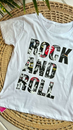 REMERAS DE ALGODON ESTAMPADAS- COLOR BLANCO (VARIOS MODELOS/ TALLE UNICO) - comprar online