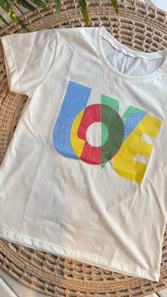 REMERAS DE ALGODÓN CON BRILLOS- 3 COLORES (11 MODELOS / TALLE ÚNICO) en internet
