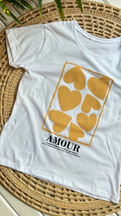 REMERAS DE ALGODON ESTAMPADAS- COLOR BLANCO (VARIOS MODELOS/ TALLE UNICO) - Cuenta Conmigo Santa Fe