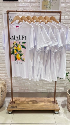 REMERON DE ALGODÓN ESTAMPADO- COLOR BLANCO (8 MODELOS / TALLE ÚNICO)