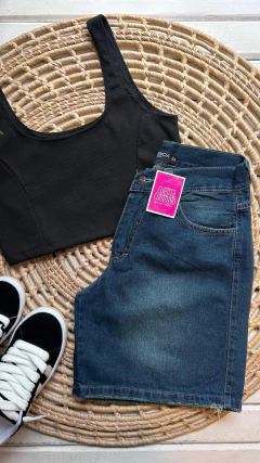 SHORT BERMUDA ÓXIDO- JEAN RÍGIDO (TALLES 36 AL 42) en internet