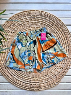 SHORT ESTAMPADO- FIBRANA (ÚLTIMO MODELO / TALLE ÚNICO) - tienda online