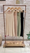 VESTIDO CORTO DE LINO (ÚLTIMOS EN COLOR NATURAL / TALLE ÚNICO)