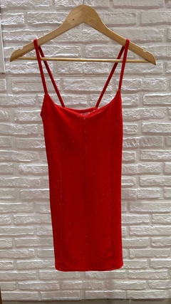 VESTIDO CON BRILLOS (3 COLORES / TALLE UNICO) - tienda online