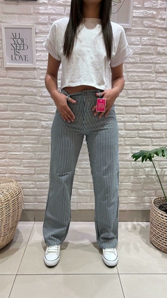 WIDE LEG A RAYAS- RÍGIDO PROMO!! (ÚLTIMOS TALLES 36 y 46)