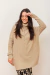 POLERON ORISHO BEIGE - comprar online