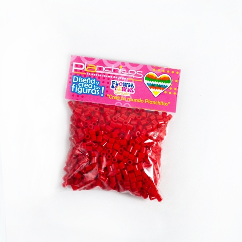 HAMA BEADS PACK 1000 - ROJO
