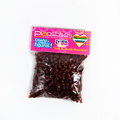 HAMA BEADS PACK 1000 - MARRÓN lo