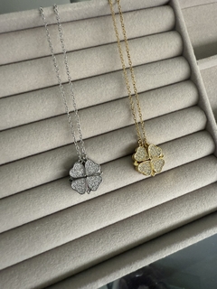 COLLAR CUATRIFOGLIO BENE - Cranberry Accesorios