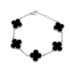 PULSERAS CLOVER SILVER - comprar online
