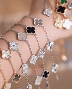 PULSERAS CLOVER SILVER - tienda online