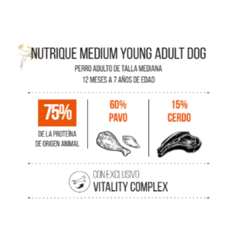 Nutrique Medium Young Adult - comprar online