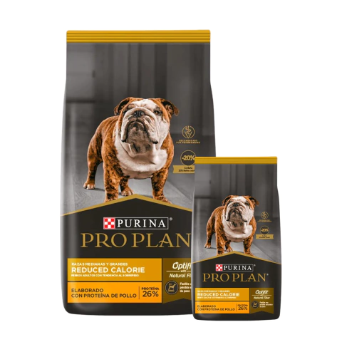 Pro Plan Perro Reducido en Calorias Raza Mediana y Grande