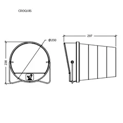 BEBEDERO CUBO PLASTICO 6 LTS GAUN - comprar online