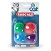 PELOTAS DE GOMA PARA GATOS X 4