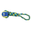 K9 FITNESS PELOTA CON SOGA TRENZADA