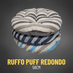 RUFFO PUFF REDONDO 58CM