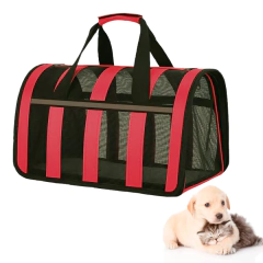BOLSO TRANSPORTADOR RAYADO PARA MASCOTAS BEEPAW - Neozoo Tadicor