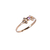 Anillo de Oro Mujer Con Piedras (1005) - tienda online