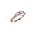 Anillo de Oro Mujer Con Piedras (1018D) - tienda online