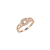 Anillo de Oro Mujer Con Piedras (1045D)