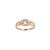 Anillo de Oro Mujer Con Piedras (1045D) - comprar online