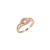 Anillo de Oro Mujer Con Piedras (1045D) en internet