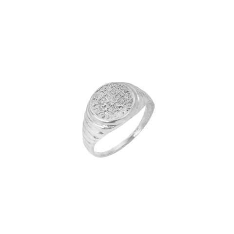 Anillo de Plata Mujer - San Benito (1303P)