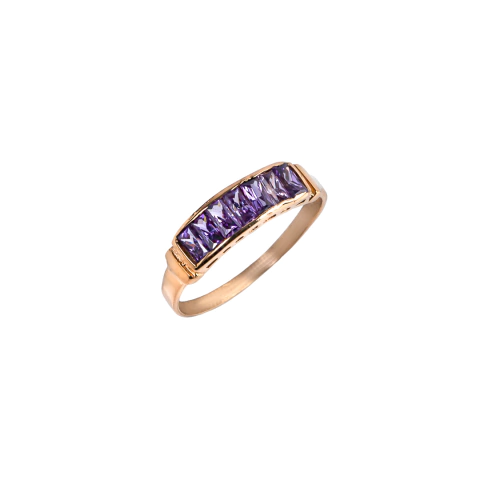 Anillo de Oro Mujer Con Piedras (1317D) - comprar online
