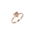 Anillo de Oro Mujer Con Piedras Corazón (1322D) - comprar online