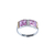 Anillo de Plata y Oro Mujer Con Piedras (1326C) - comprar online