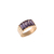 Anillo de Oro Mujer con Piedras (1350D)