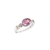 Anillo de Plata y oro con Piedras (1351C) en internet