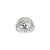 Anillo de Plata y Oro (1353C) - comprar online