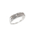 Anillo de Plata Mujer Medio sinfin Doble hilera (1755P) en internet