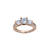 Anillo de Oro Mujer Con Piedras (1803D) - comprar online