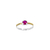 Anillo de Plata y Oro Mujer Con Piedras (1805C) - comprar online