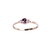 Anillo de Oro Mujer Con Piedras (1814D) en internet