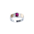 Anillo de Plata y Oro Mujer Con Piedras (1327C) en internet