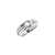 Anillo de Plata y Oro Mujer Con Piedras (1630C) - tienda online