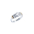 Anillo de Plata y Oro Mujer Con Piedras (1340C)