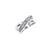 Anillo de Plata Con Piedras (1335P) - Joyeria El Rubi