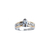 Anillo de Plata y Oro Mujer Con Piedras (1348C) en internet