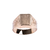 Anillo de Oro Hombre Sello (A707D) - Joyeria El Rubi